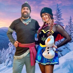 Men’s Frozen Kristoff Costume Size Medium